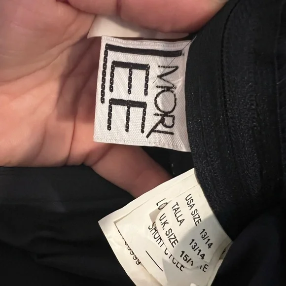 Mori Lee Navy Strapless Bridesmaid Dress - Picture 5 of 5